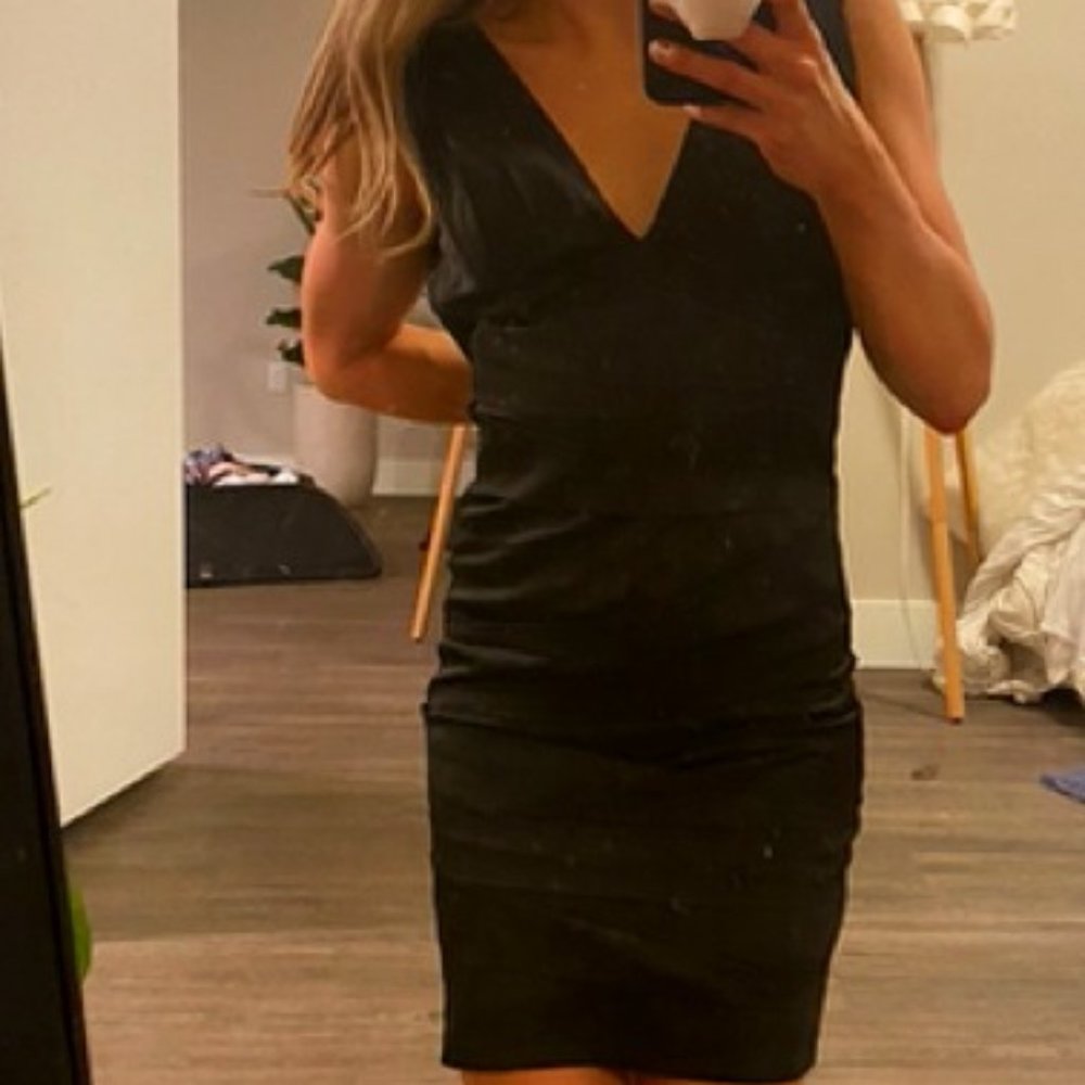 Bariano Australian Designer Black Cocktail Dress